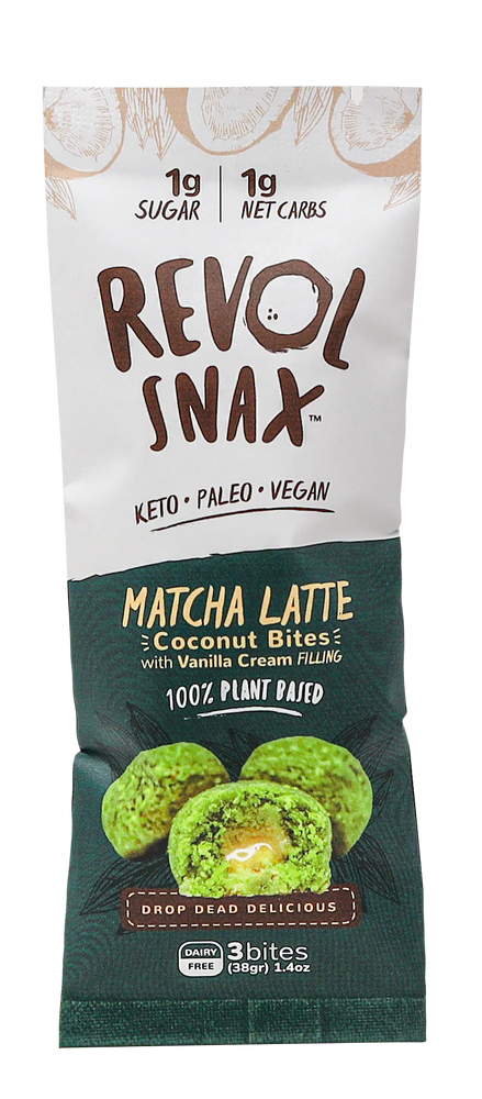
            
                Load image into Gallery viewer, Revol Snax Bites - Matcha Latte
            
        